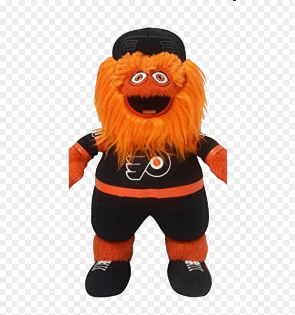 Gritty Philadelphia Flyers, Plush, Toy, Mascot, Clothing Free Transparent Png