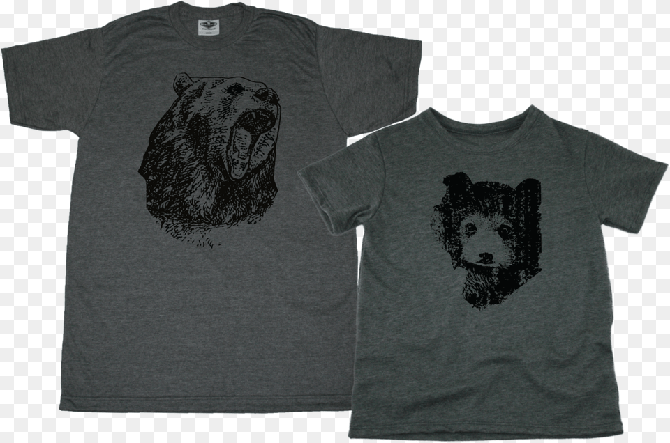 Grizzly Bear, Clothing, T-shirt, Animal, Mammal Free Transparent Png