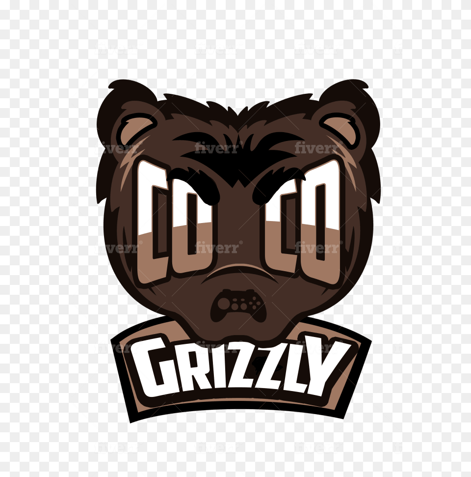Grizzly Bear, Advertisement, Poster, Logo, Symbol Free Transparent Png