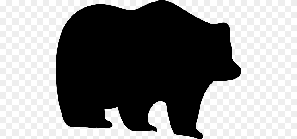 Grizzly Bear Clipart, Silhouette, Animal, Wildlife, Clothing Free Transparent Png
