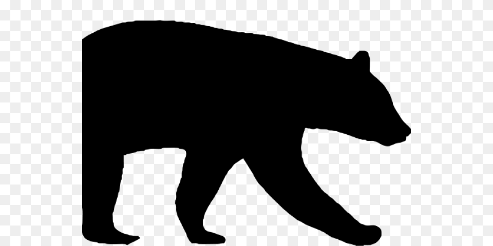 Grizzly Bear Clipart American Black Bear, Gray Png Image