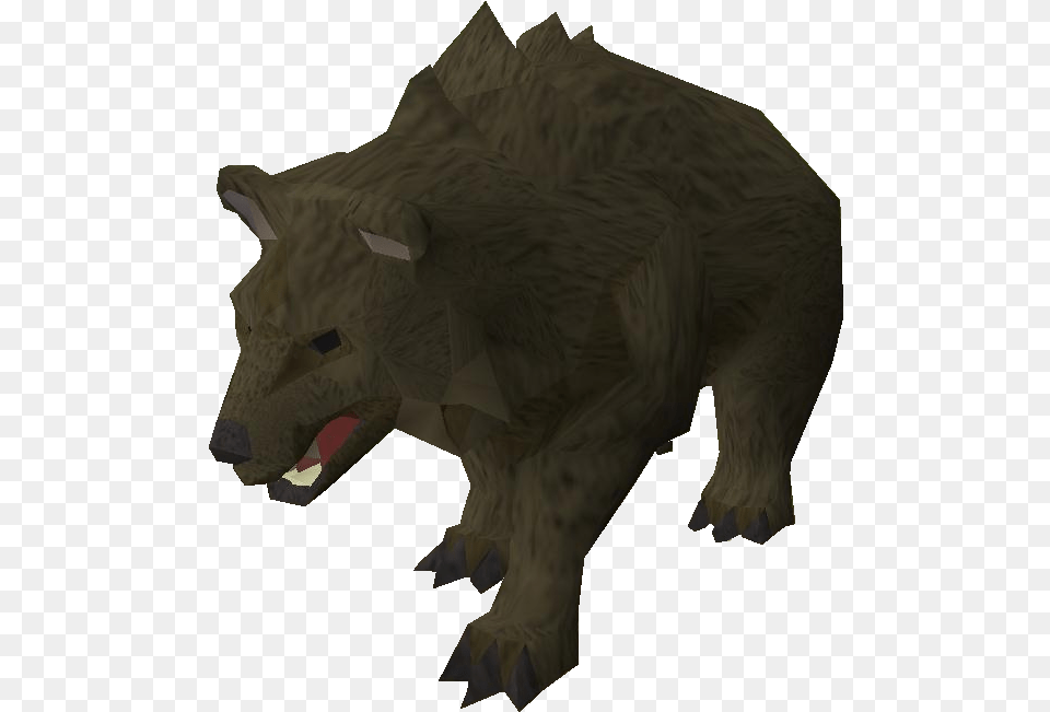 Grizzly Bear Runescape Bear, Animal, Clothing, Coat, Hog Png