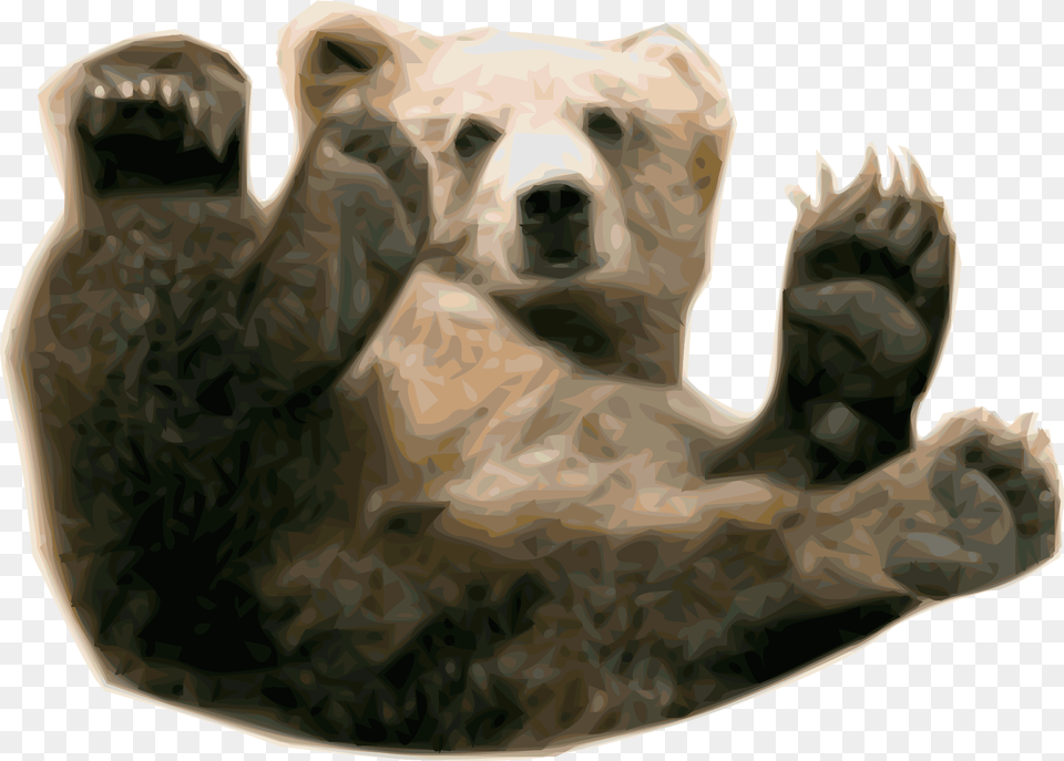 Grizzly Bear Grizzly Bear, Cream, Birthday Cake, Food, Cake Free Transparent Png