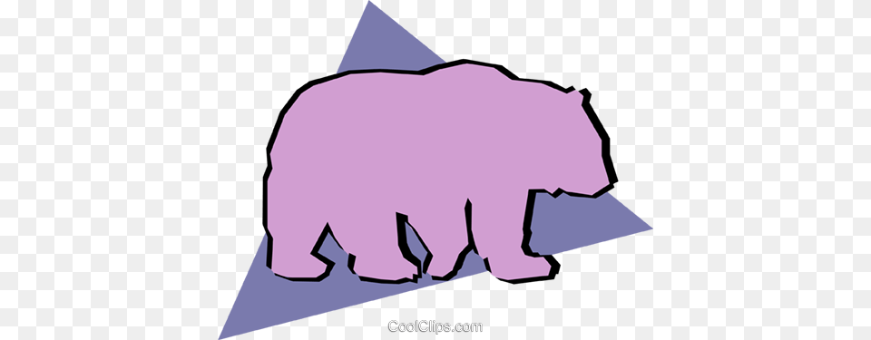 Grizzly Bears Royalty Free Vector Clip Art Illustration, Animal, Mammal, Wildlife, Elephant Png