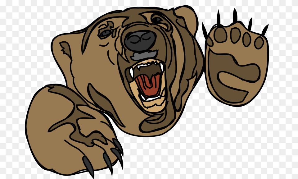 Grizzly Clipart Transparent, Person Free Png