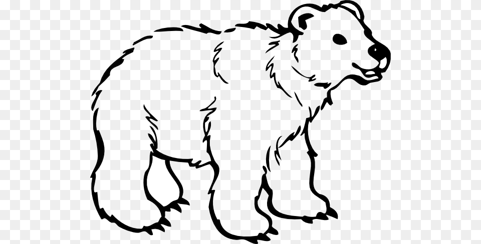 Grizzly Cliparts, Silhouette, Lighting Free Png Download