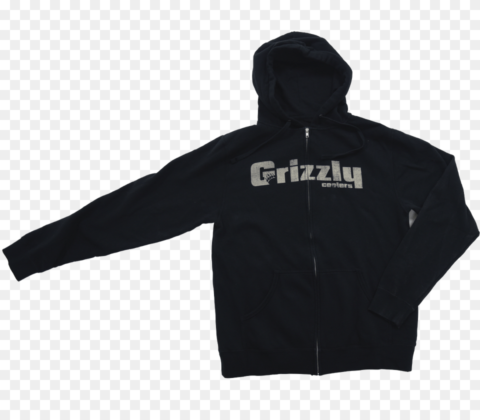 Grizzly Zip Up Hoodie Grizzly Gear Grizzly Coolers, Clothing, Coat, Hood, Knitwear Free Png Download
