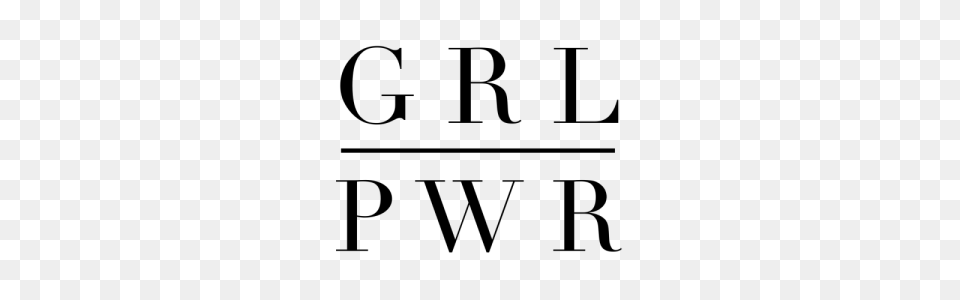 Grl Pwr Girl Power, Gray Free Png