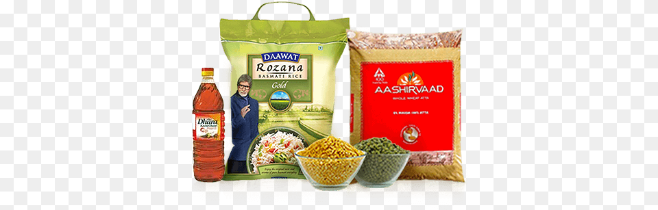 Grocery Images Daawat Rozana Gold Basmati Rice, Adult, Male, Man, Person Free Png