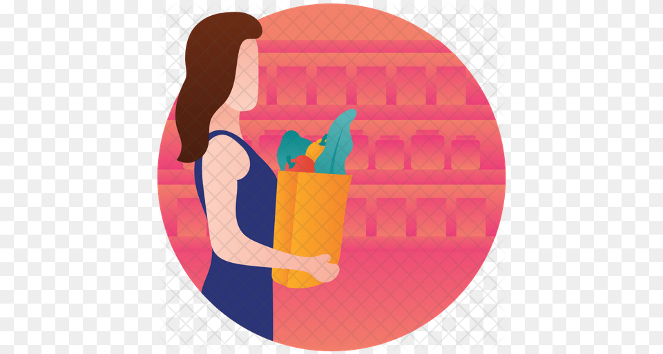 Grocery Shopping Icon Household Supply, Cleaning, Person, Advertisement, Photography Free Transparent Png