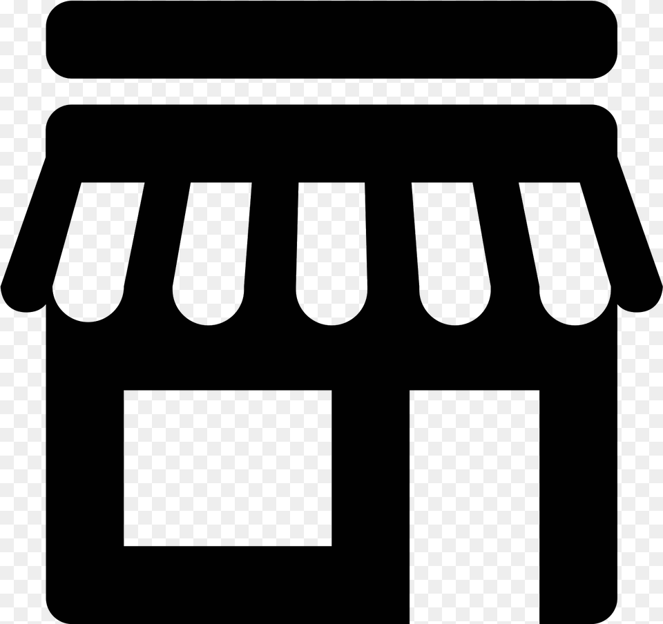 Grocery Store Icon Shop Icon, Gray Free Png