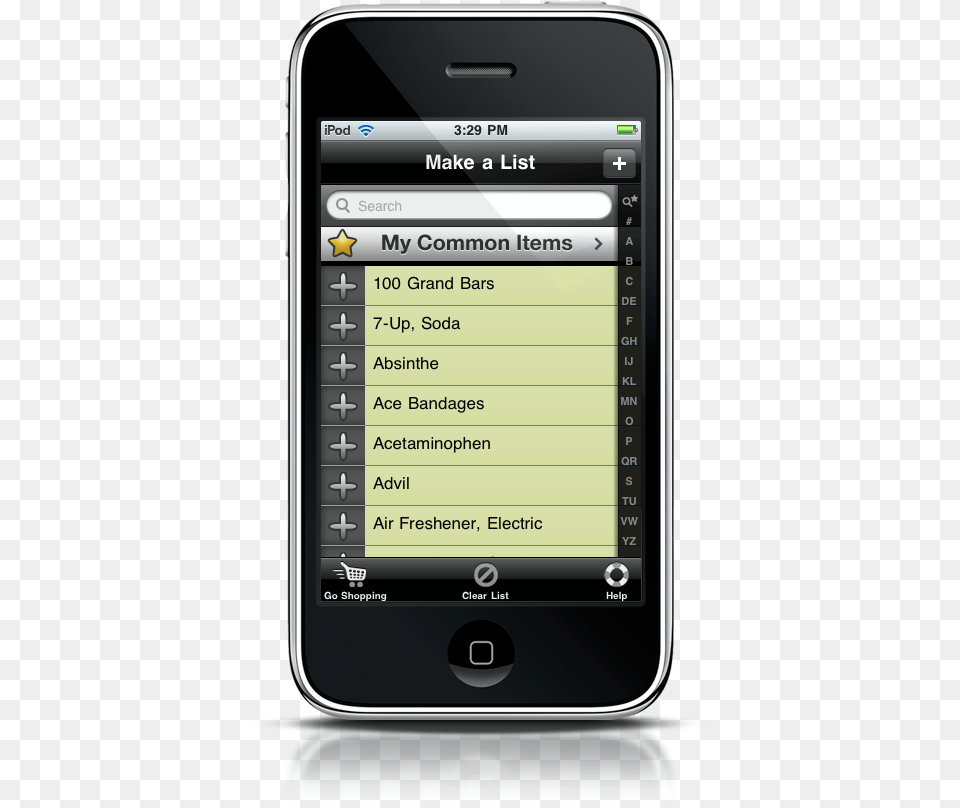 Grocerylist Iphone Login Teamviewer In Iphone, Electronics, Mobile Phone, Phone Png Image