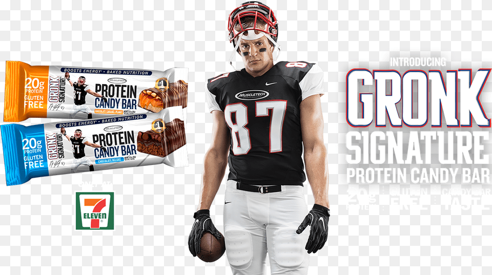 Gronk Candy Bar Rob Gronkowski Muscletech, Adult, Person, Man, Male Png Image