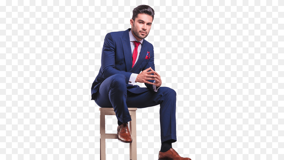 Groom, Person, Shoe, Sitting, Jacket Png