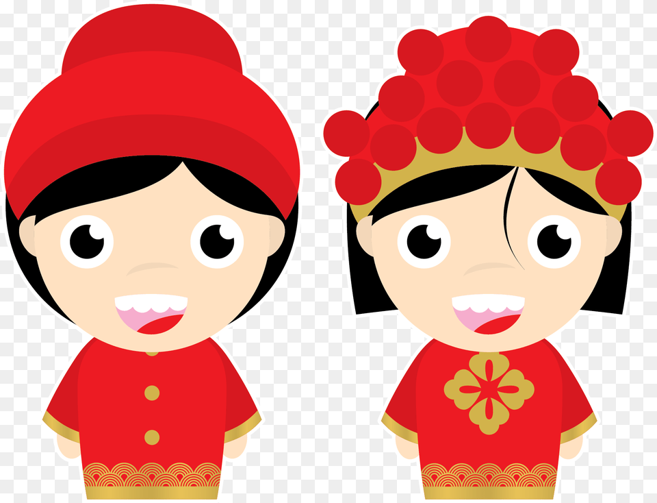 Groom Chinese Wedding Clipart, Clothing, Hat, Dress, Baby Free Png