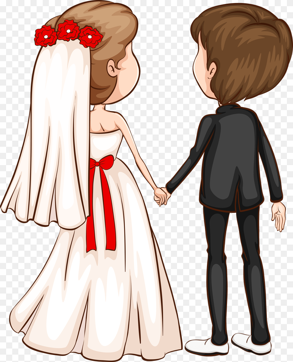 Groom Clipart Character Wedding Couple Clipart, Body Part, Clothing, Dress, Person Free Png