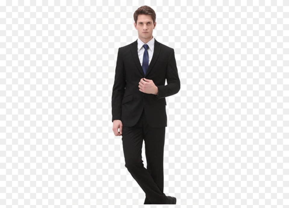 Groom In Black Suit Transparent Transparent Man In Suit, Tuxedo, Clothing, Formal Wear, Person Png Image