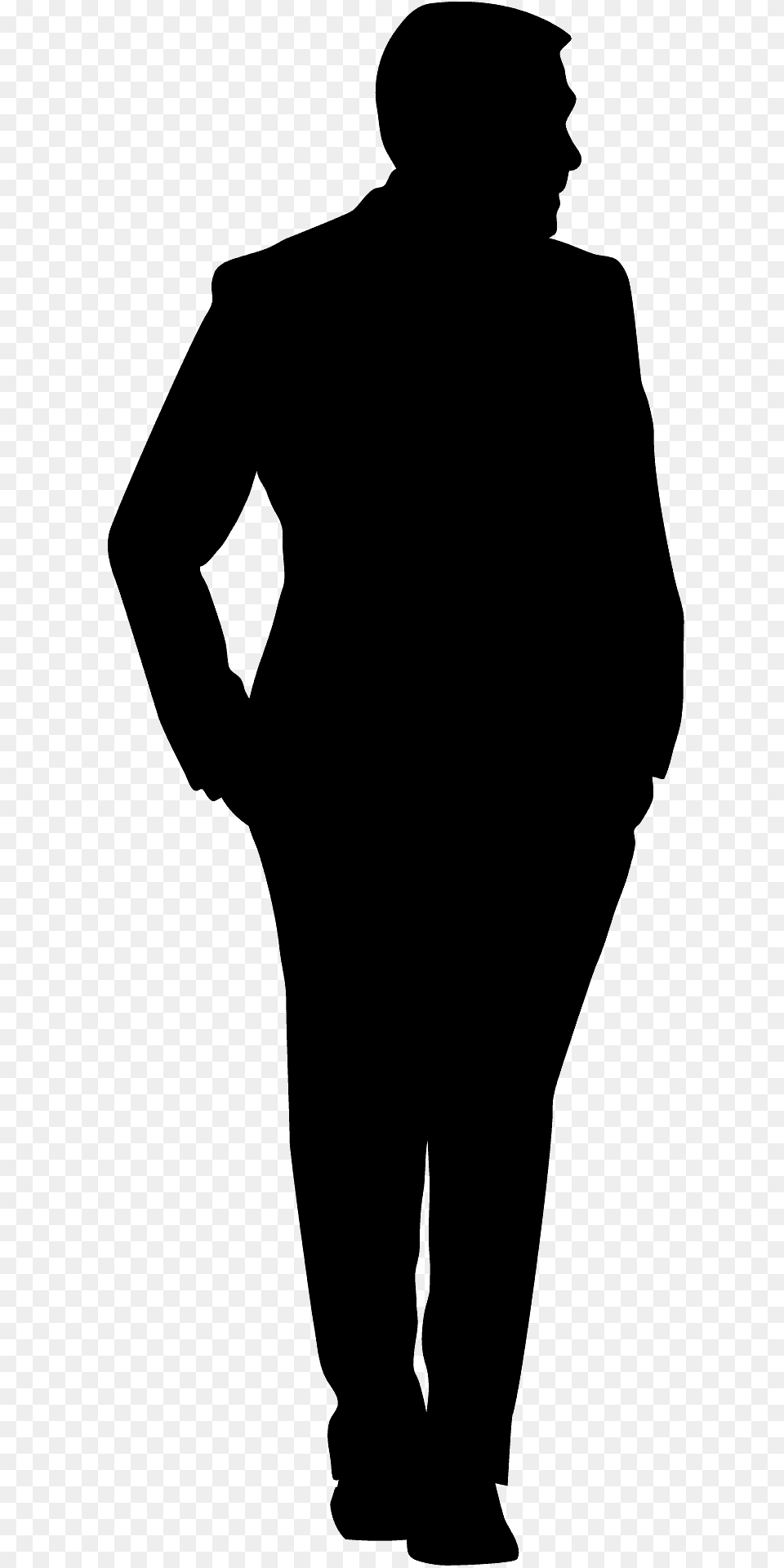 Groom Silhouette, Adult, Person, Man, Male Png Image