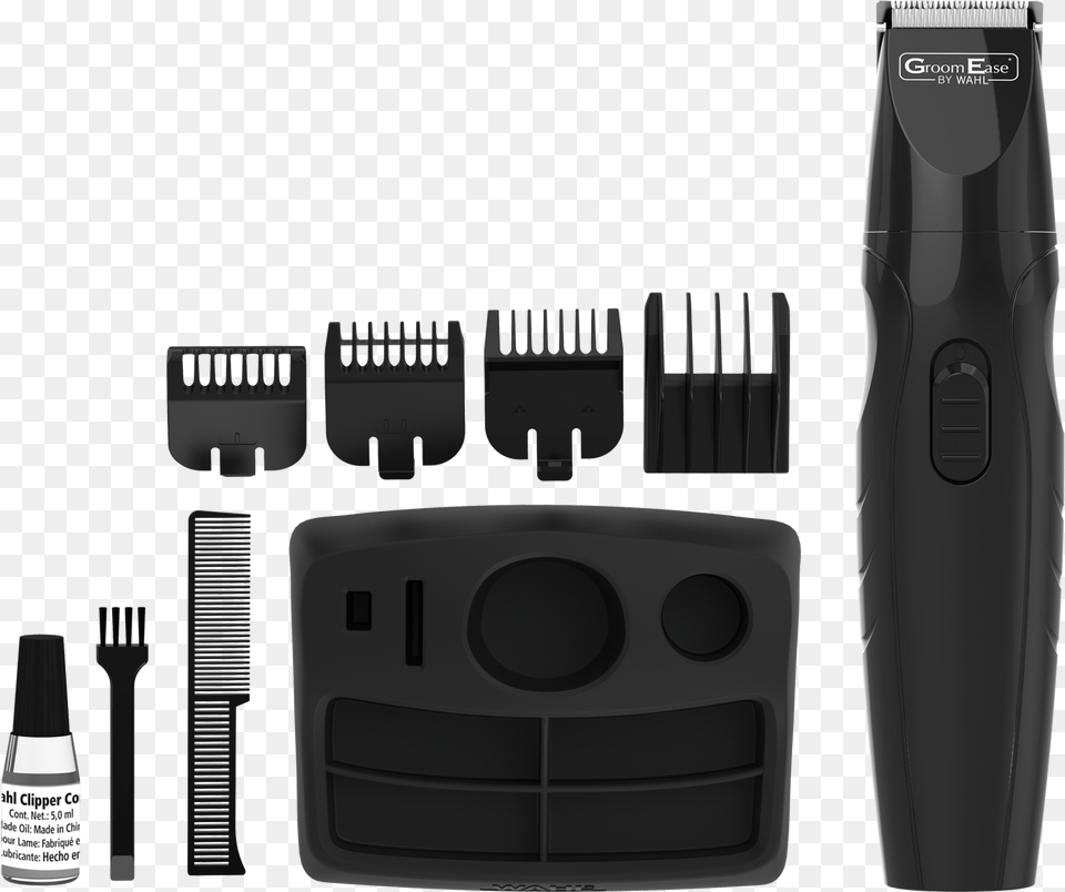 Groomease By Wahl Rechargeable Stubble And Beard Trimmer Wahl Clipper, Electrical Device, Microphone Png