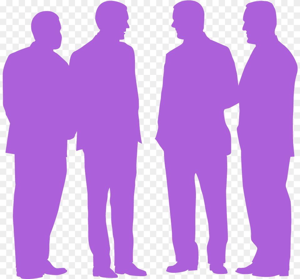 Groomsmen Silhouette, Adult, Person, Man, Male Free Png Download