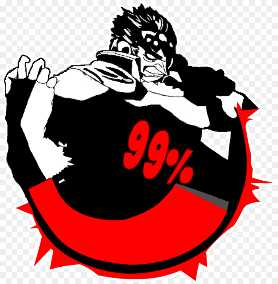 Groose Persona 5 Security Level, Person, Stencil, Logo Free Transparent Png