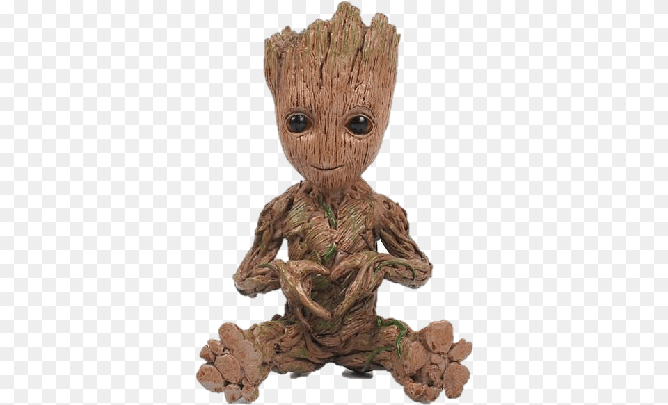 Groot, Wood, Plant, Tree, Alien Free Png Download