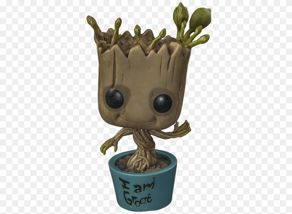 Groot, Jar, Plant, Planter, Potted Plant Free Transparent Png