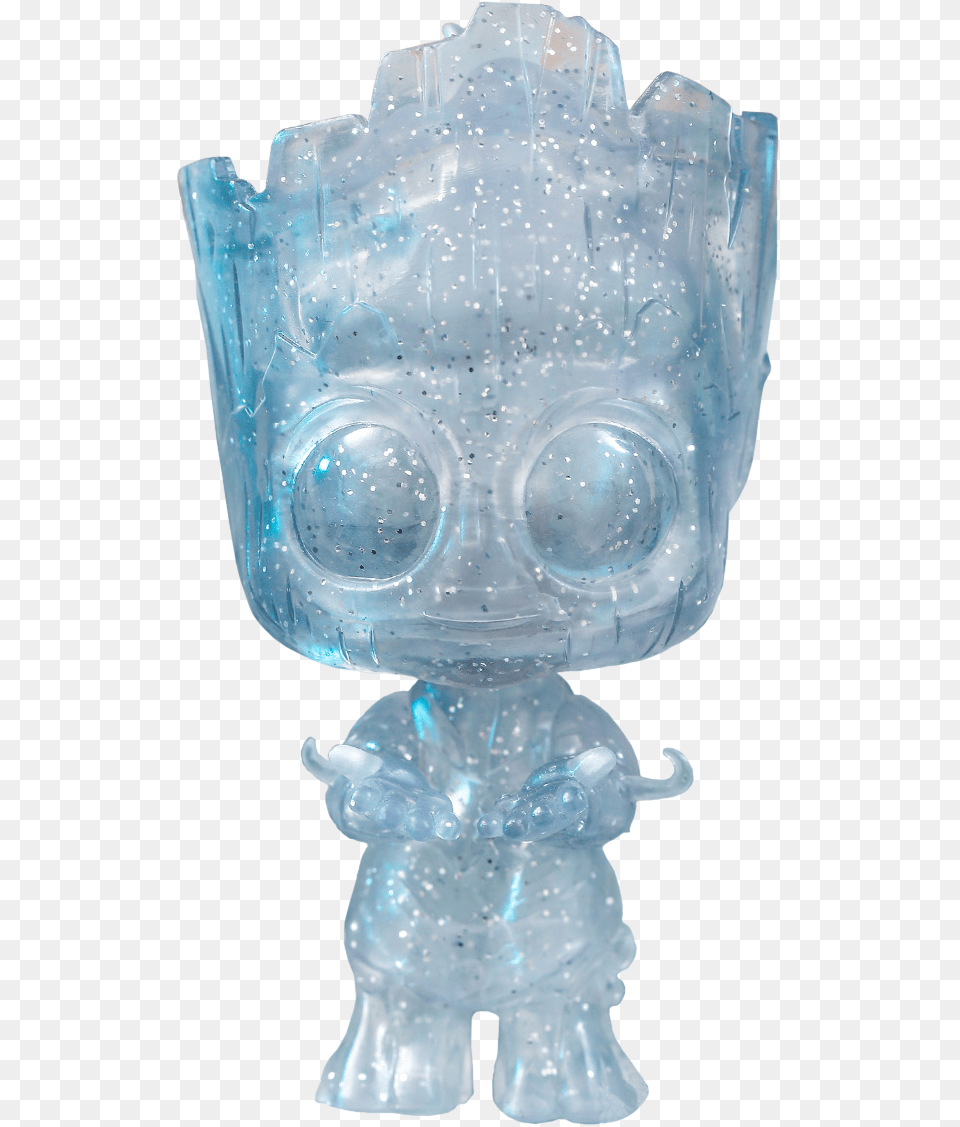 Groot Cosbaby Figurine, Glass, Ice, Goblet, Crystal Png Image