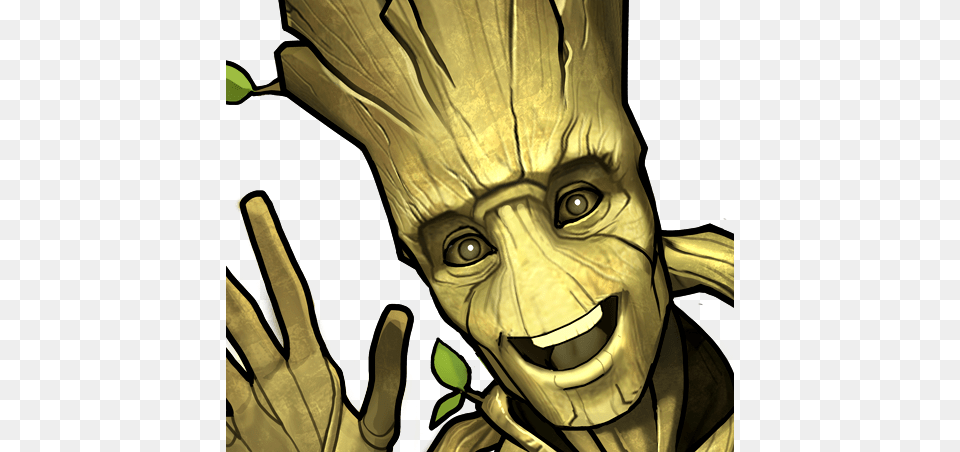 Groot From Marvel Avengers Academy 001 Avengers Academy Character, Book, Comics, Publication, Baby Free Png