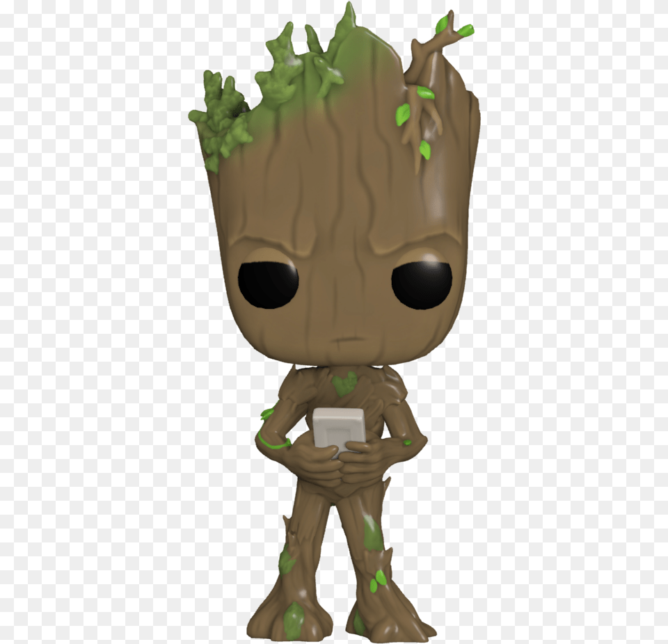 Groot Groot Funko Pop With Video Game, Alien, Toy Free Png Download