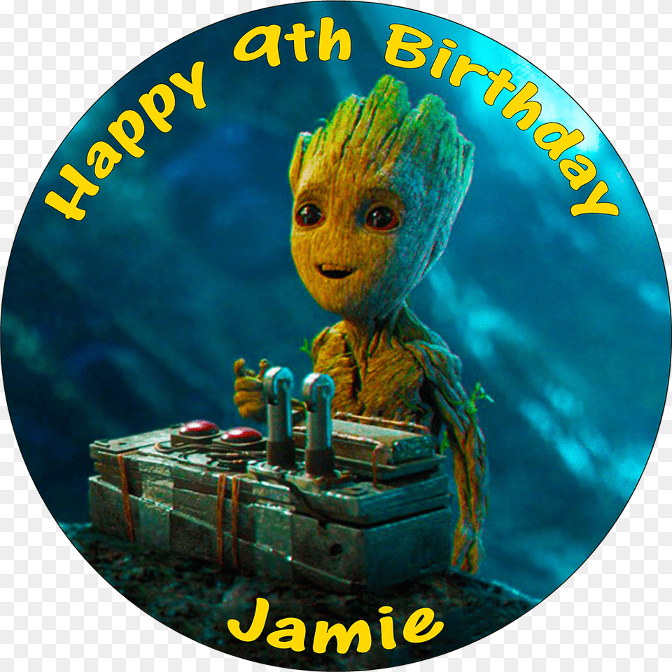 Groot In Infinity War Download Baby Groot With Bomb, Disk, Dvd Free Png