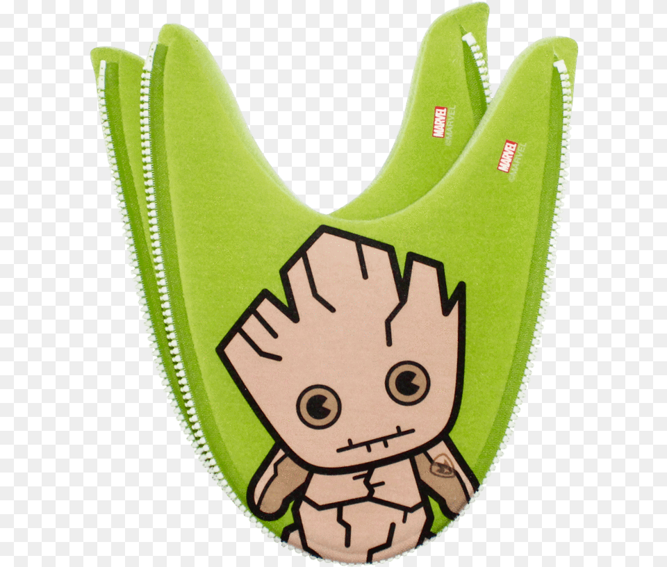 Groot Kuwaii Zlipperz Groot, Bib, Person Free Transparent Png