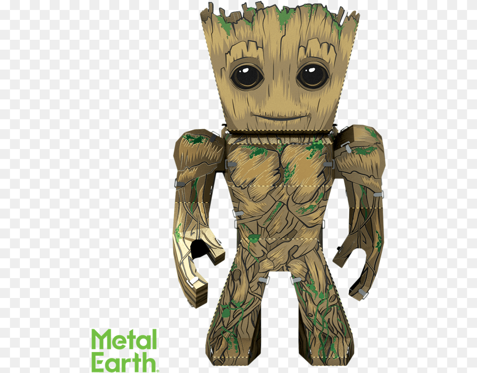 Groot Metal Earth, Person, Alien, Face, Head Free Png