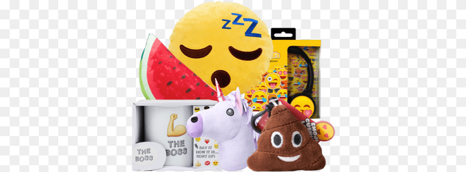 Groov E Earmoji39s Stereo Headphones Kissing Face, Plush, Toy, Food, Fruit Free Png Download