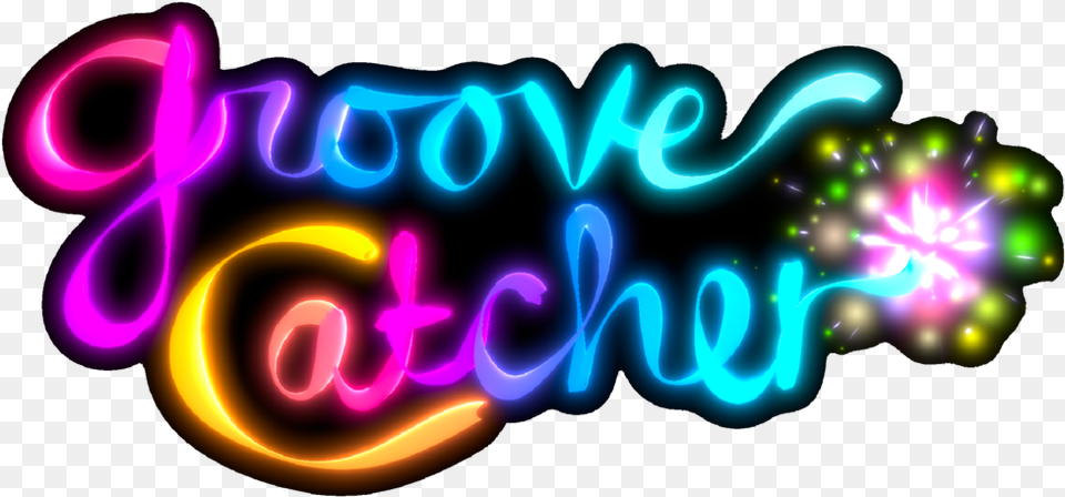 Groove Catcher Vr Rhythm Game Vr Rhythm Game With Level Rhythm Gane Logo, Light, Neon Png Image
