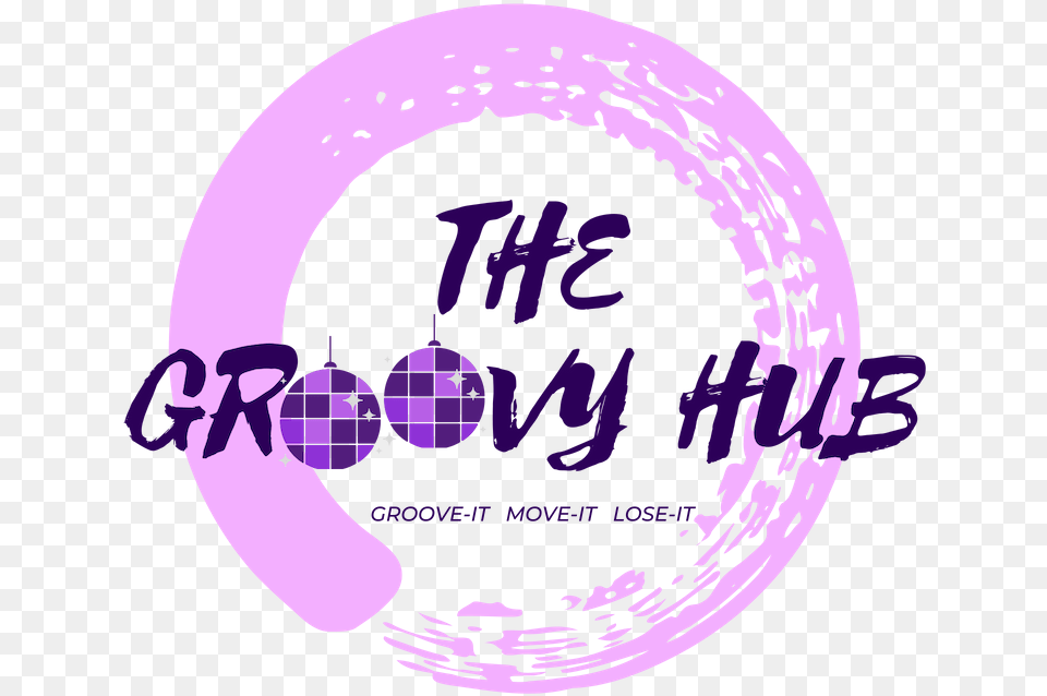 Groovy Hub Logo Circle, Purple Free Png Download