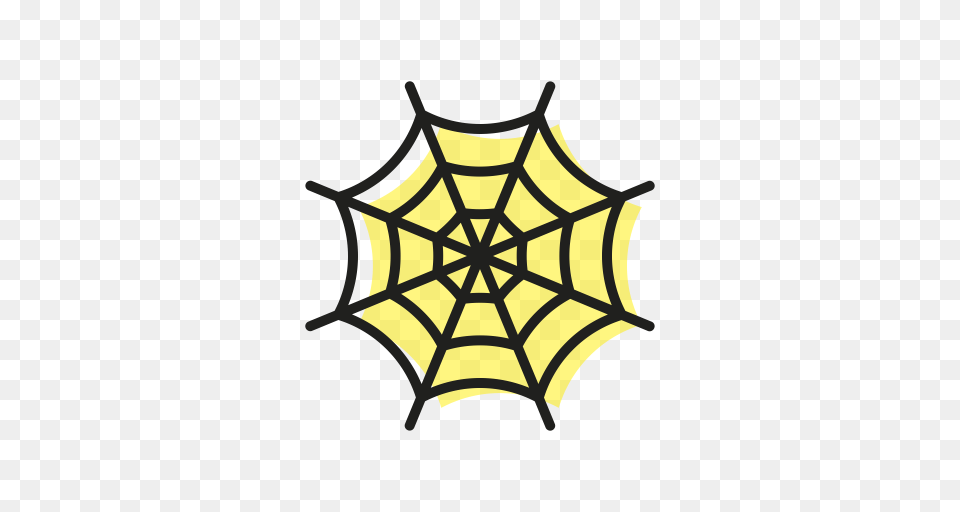 Grose Halloween Scary Spider Spiderweb Sweet Web Icon, Spider Web, Ammunition, Grenade, Weapon Free Transparent Png