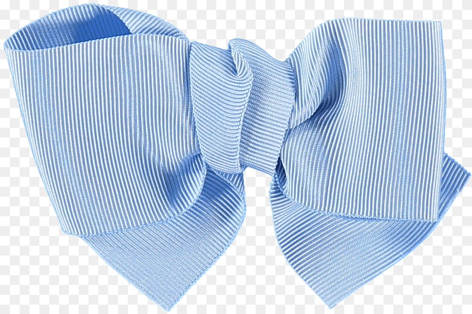 Grosgrain Light Blue Hair Bow, Accessories, Formal Wear, Tie, Bow Tie Png Image