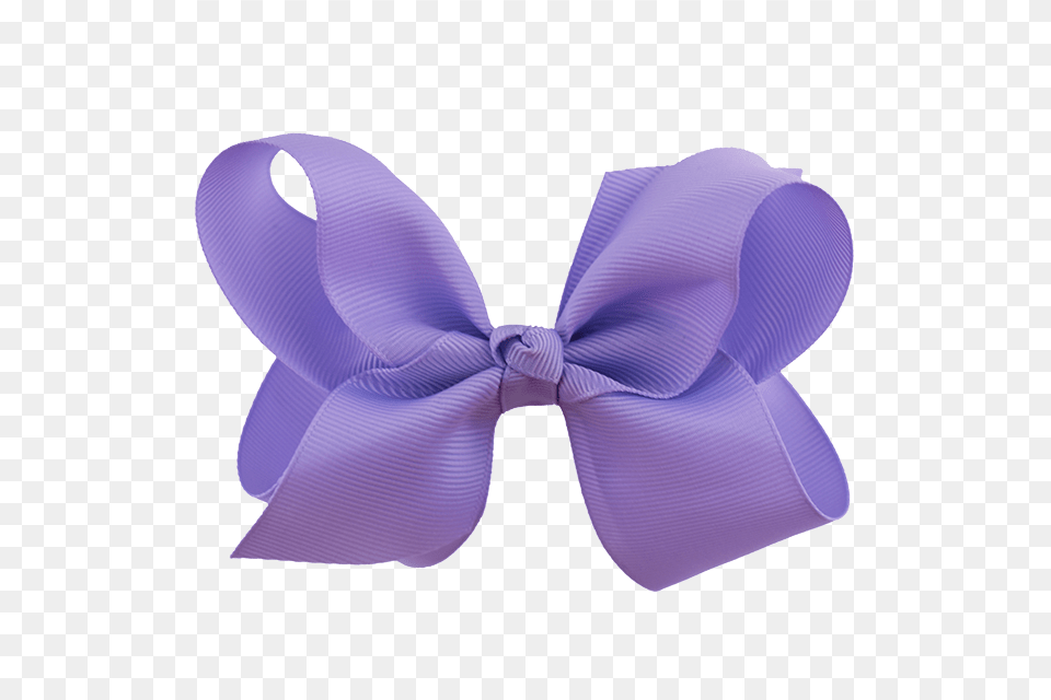 Grosgrain Ribbon Hair Bow Large Hair, Accessories, Formal Wear, Purple, Tie Free Transparent Png