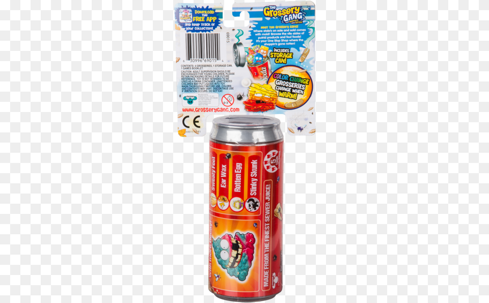 Grossery Gang Rotten Soda, Can, Tin Png