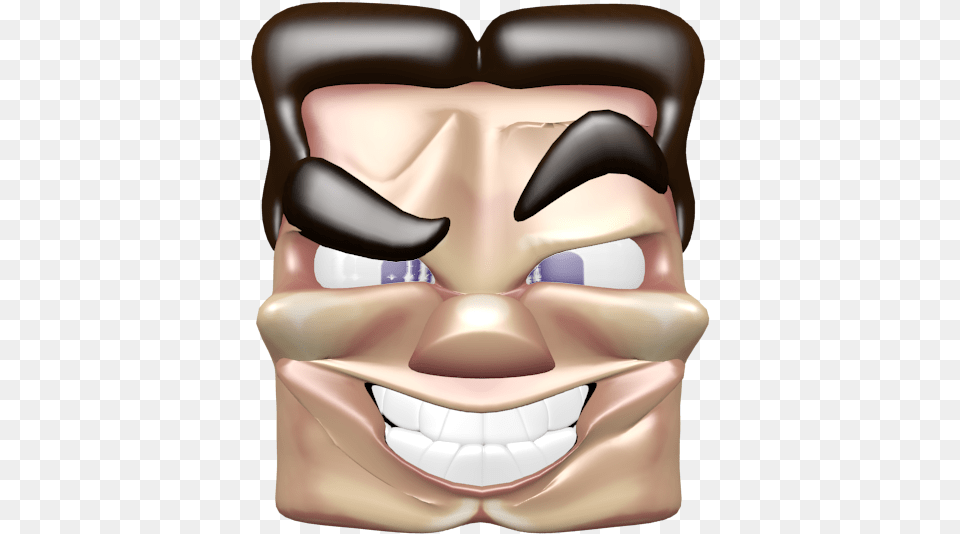 Grotesque Minecraft Steve Link, Emblem, Symbol, Body Part, Mouth Free Png