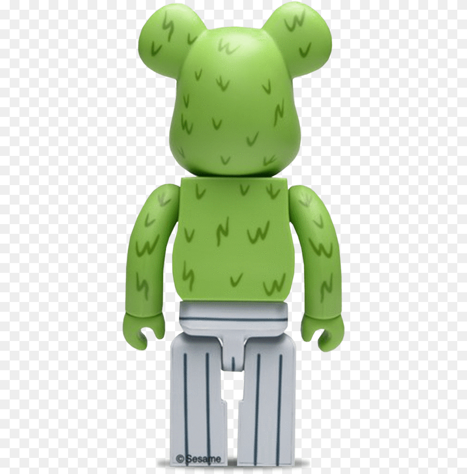 Grouch The Oscar Medicom Toy Berbrick, Green Free Png