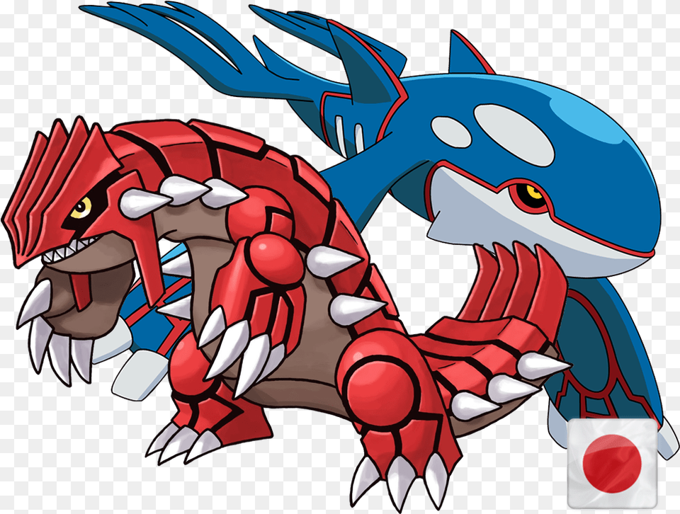 Groudon And Kyogre 10years Pokemon Kyogre, Electronics, Hardware, Dragon, Baby Png