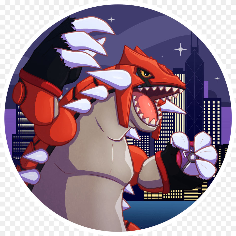 Groudon Night Cartoon Png Image