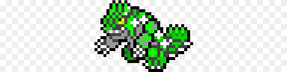 Groudon Pixel Art Maker Pokemon Legendary Easy Pixel Art, Green, Qr Code Free Transparent Png