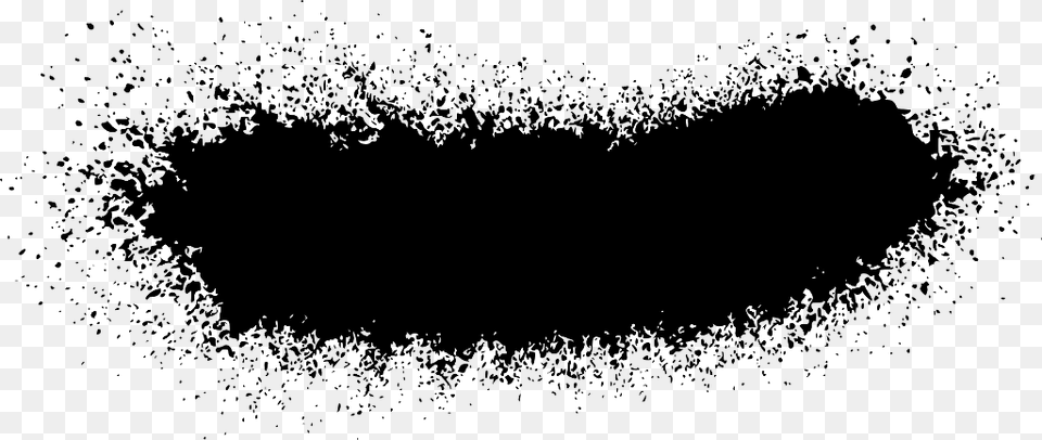 Grouge Spray Aesthetic Background Banner Black Spray Paint, Gray Free Png