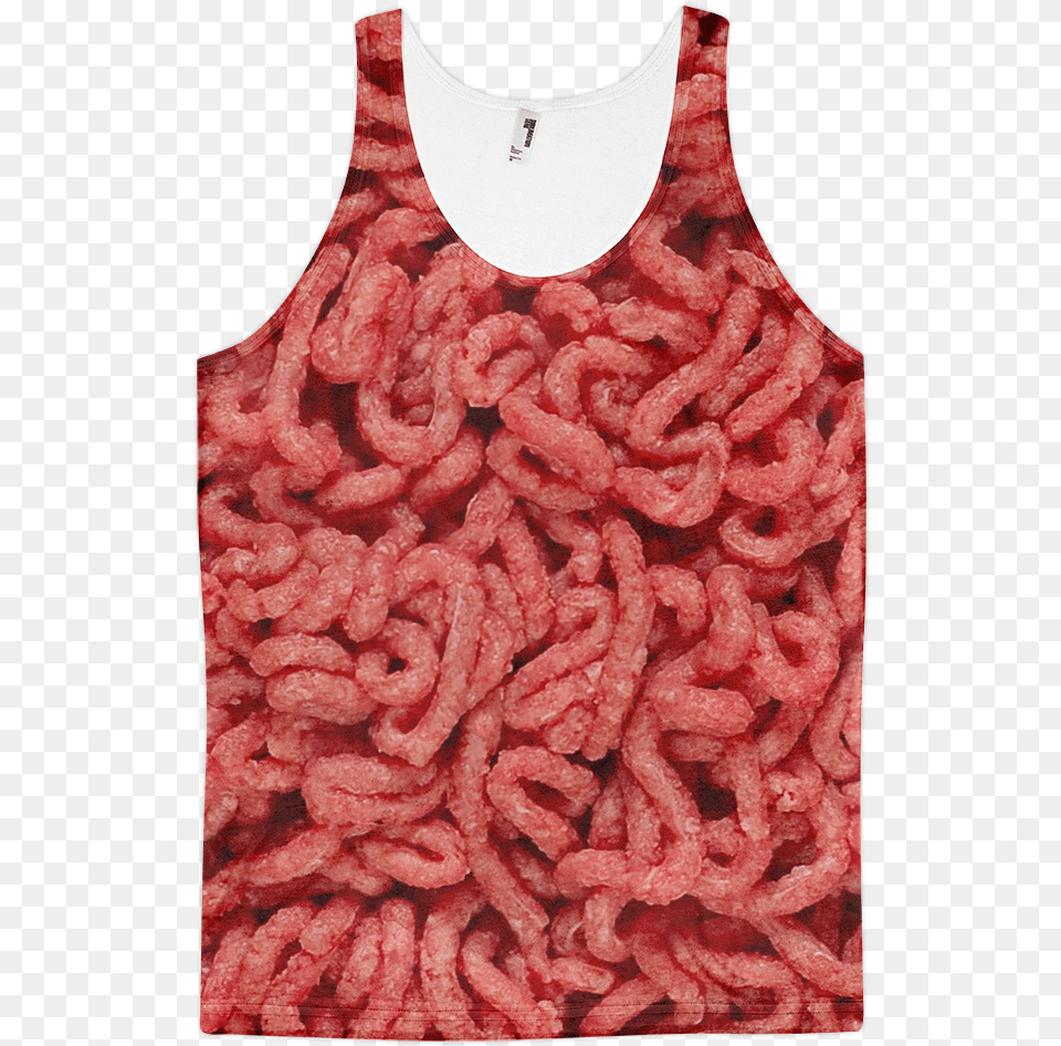 Ground Beef Tank Top Ground Beef, Clothing, Tank Top, Food, Meat Free Png Download