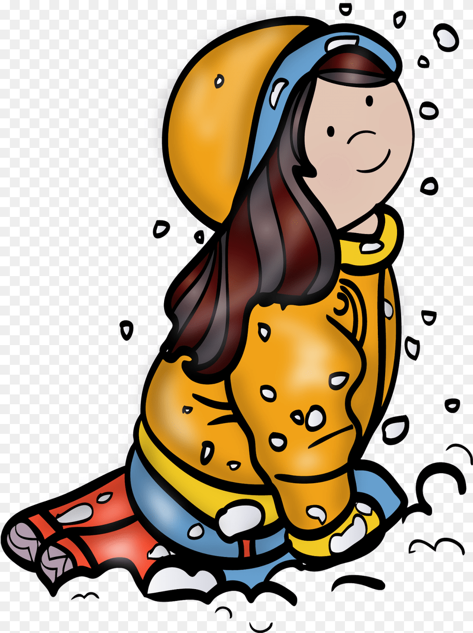 Groundhog Clipart Winter Fun, Clothing, Coat, Face, Baby Free Png