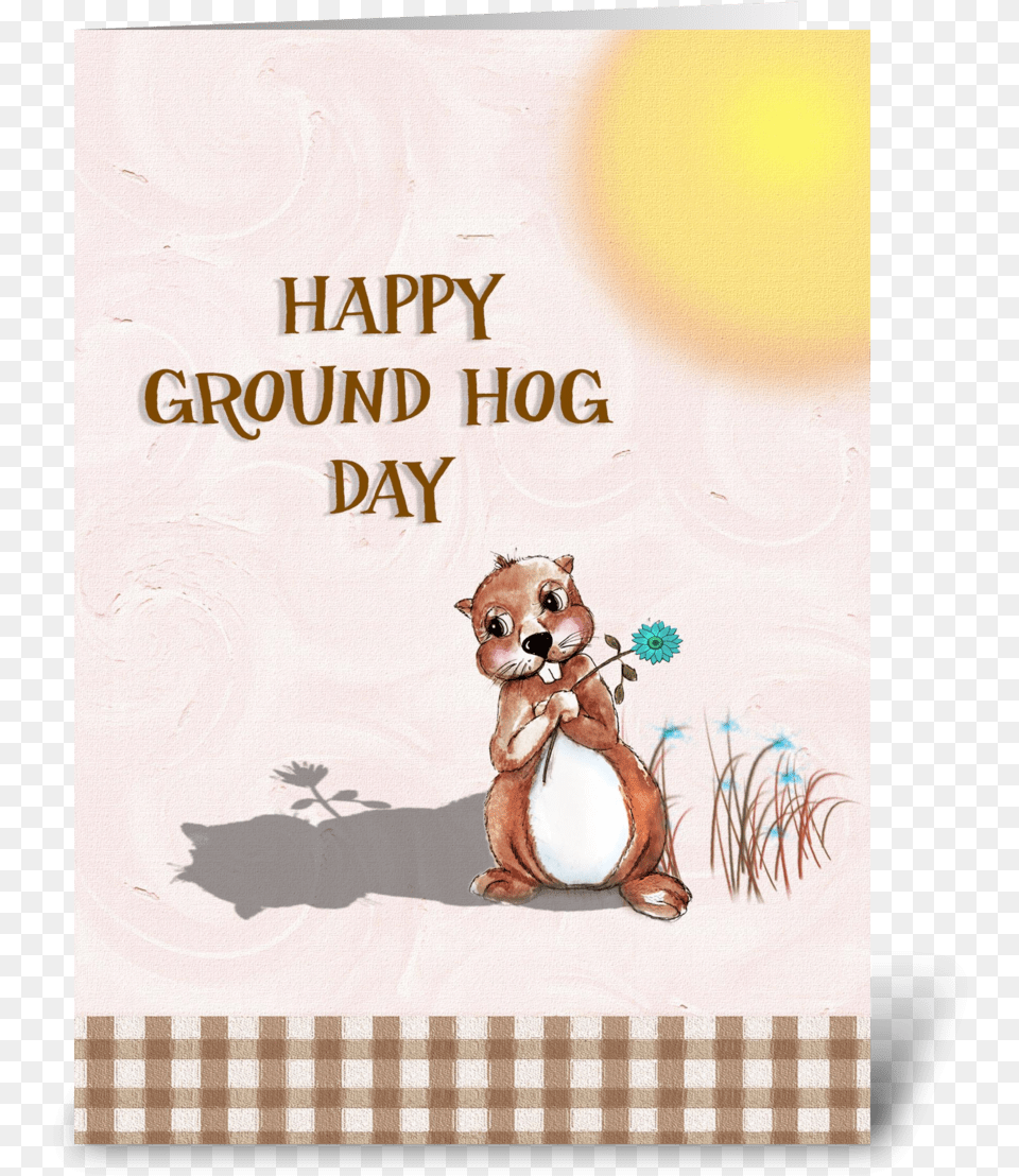 Groundhog Day Greeting Card Illustration, Animal, Envelope, Greeting Card, Lion Png