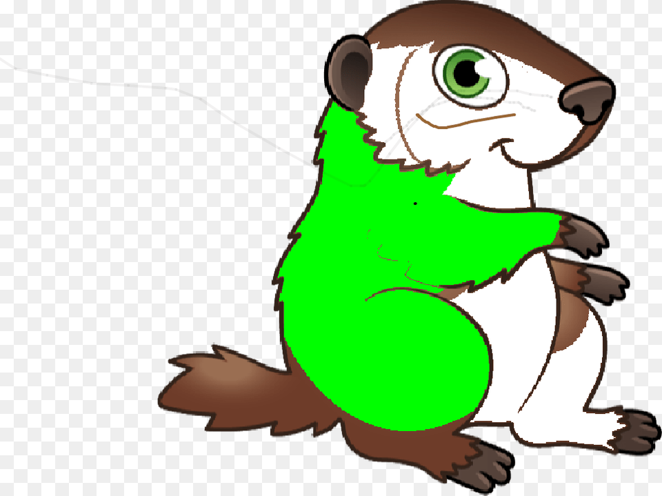 Groundhog Groundhog Cartoon, Baby, Person, Animal, Wildlife Png Image